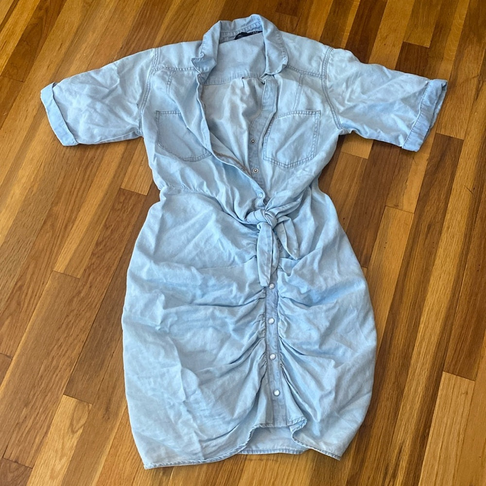 Veronica Beard Women’s Hensley Button Down Denim Dress Size 6