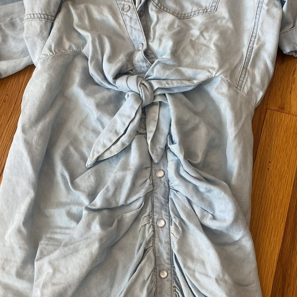 Veronica Beard Women’s Hensley Button Down Denim Dress Size 6