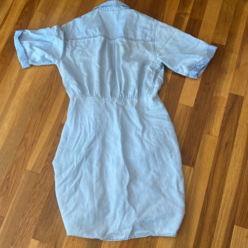 Veronica Beard Women’s Hensley Button Down Denim Dress Size 6