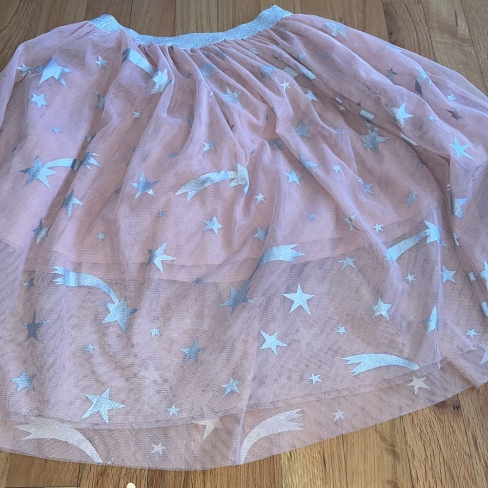 Kids Stella McCartney kids skirt. Pink and silver. Size 12