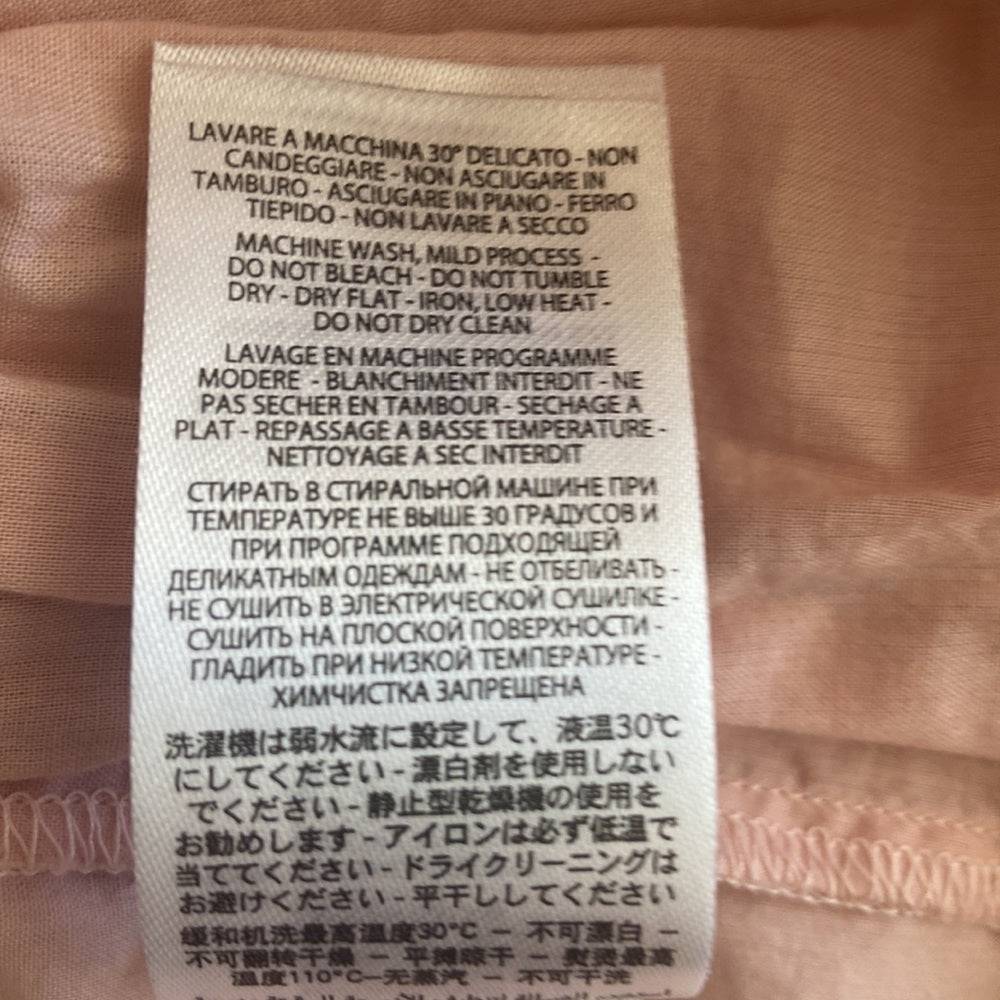 Kids Stella McCartney kids skirt. Pink and silver. Size 12