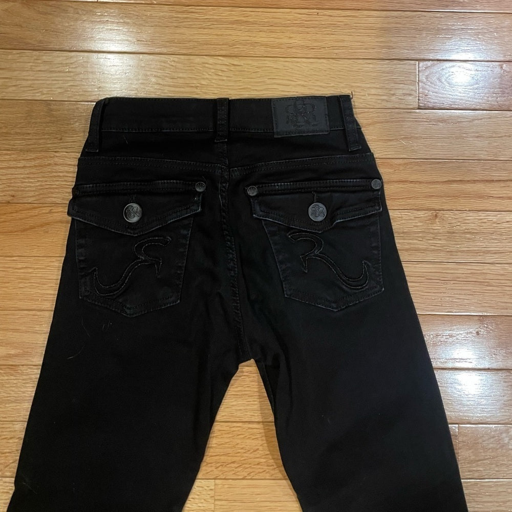 Rock and Republic Black Denim Jeans Size 0