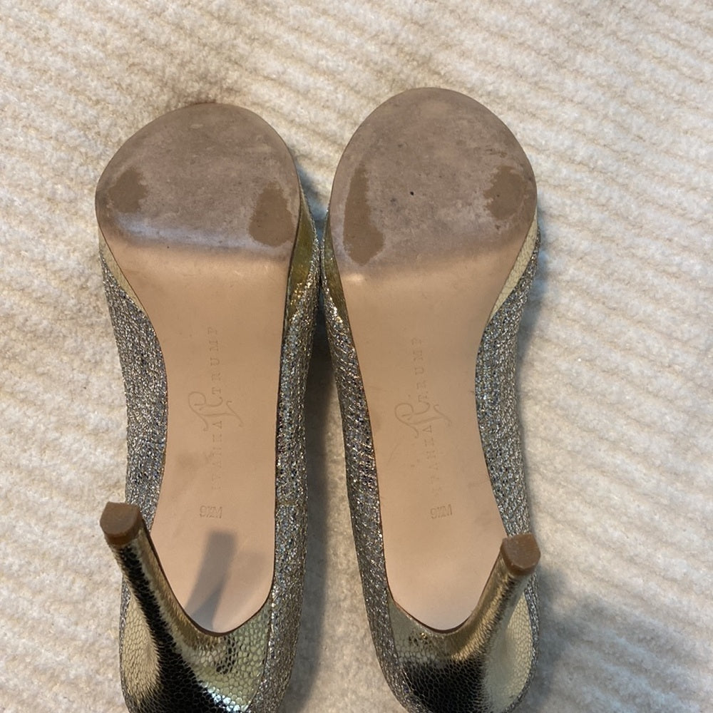 Women’s Ivanka Trump shoes. Silver. Size 9.5