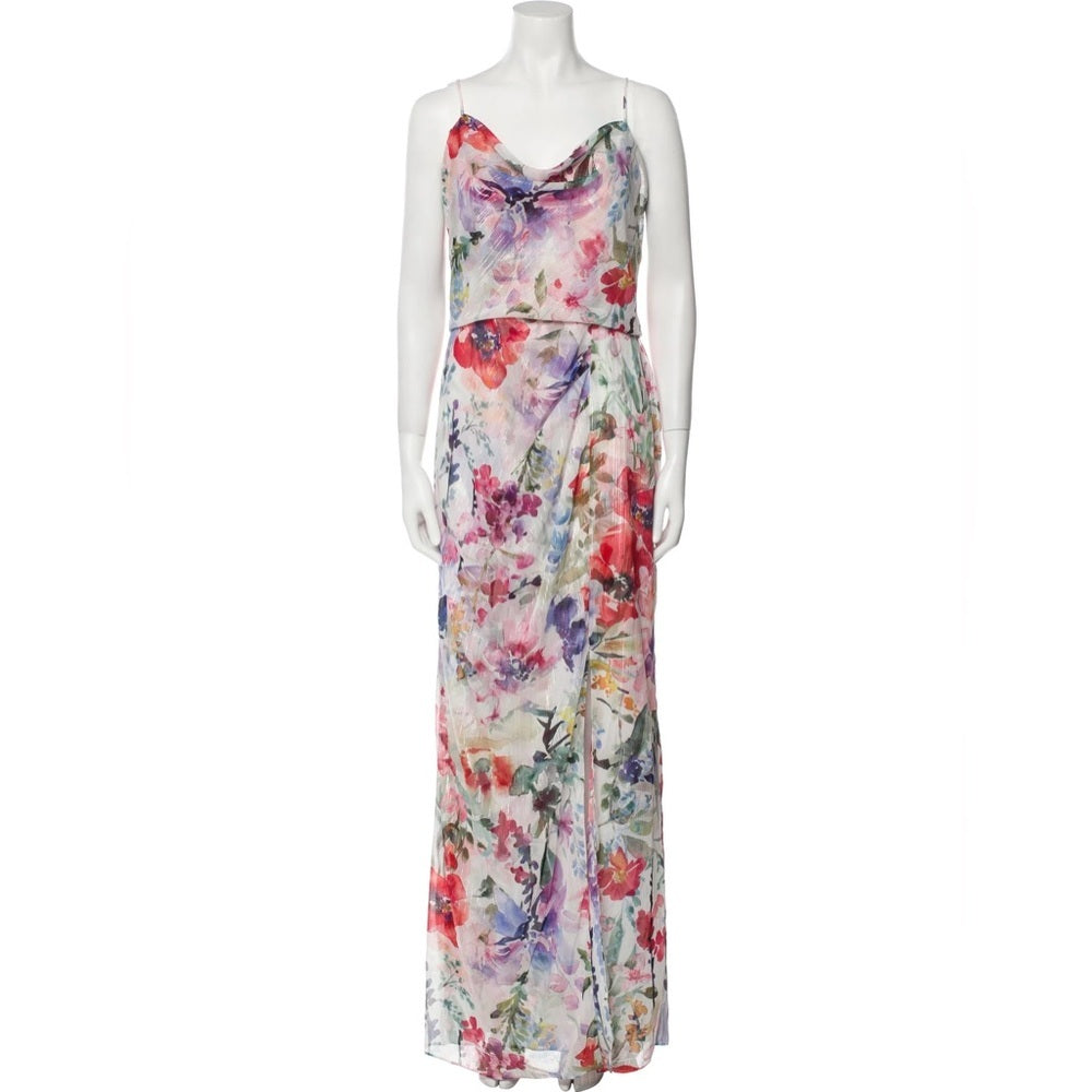 Parker Black Woman’s Floral Dress Size 6