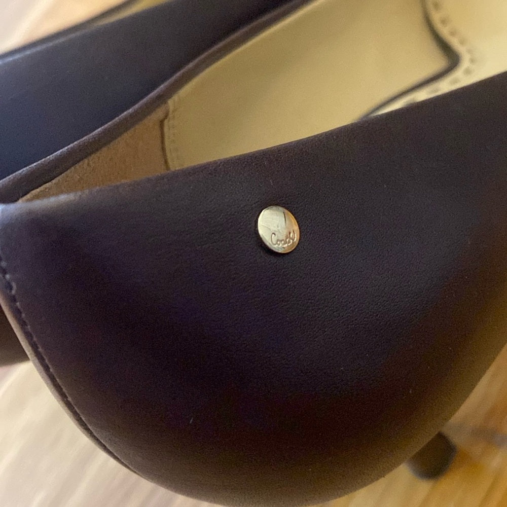 Coach Women’s Brown Leather Heels Size 10