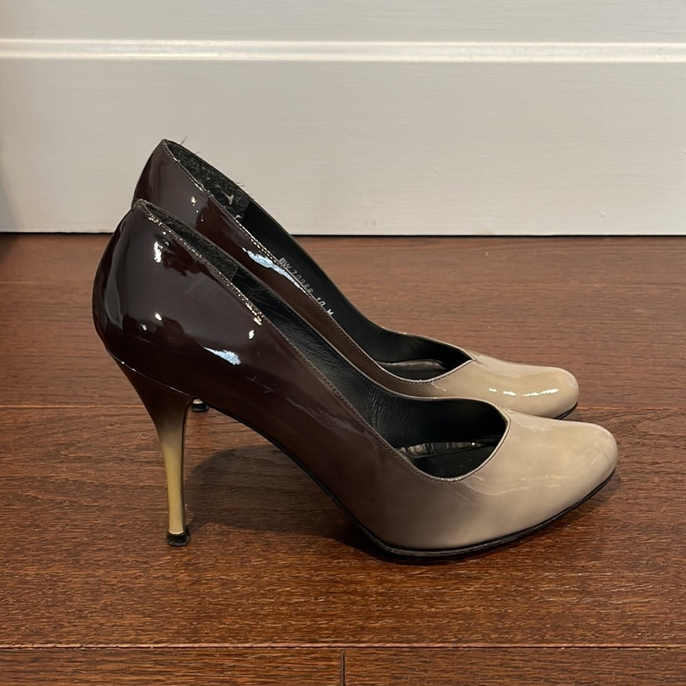 Stuart Weitzman Women’s Patent Ombré Pumps Size 10