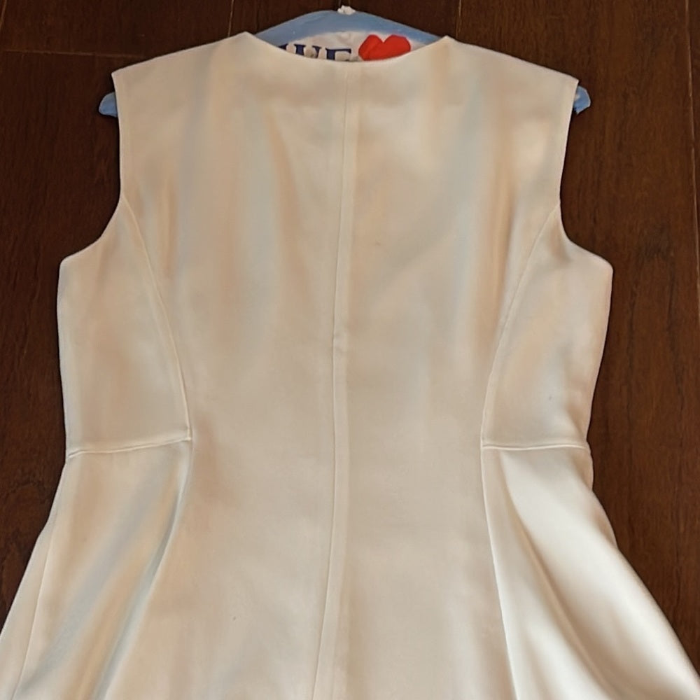 Elie Tahari Off White Dress Size 8