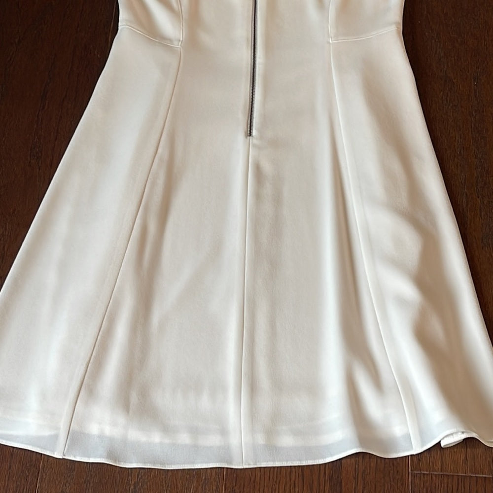 Elie Tahari Off White Dress Size 8