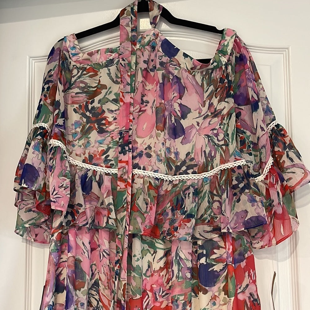 NWT Rachel Roy Floral Women’s Dress Size 14