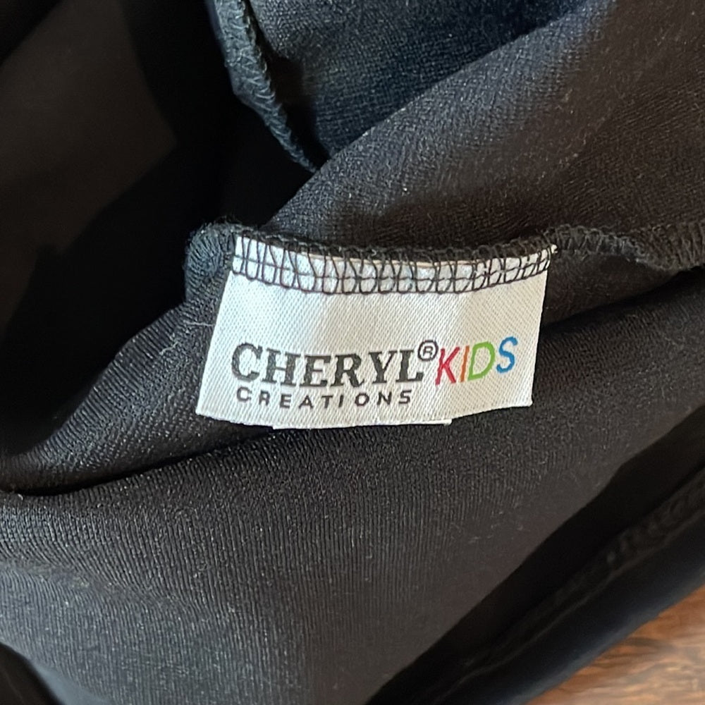 NWT Cheryl Kids Girls Black Dress Size 16