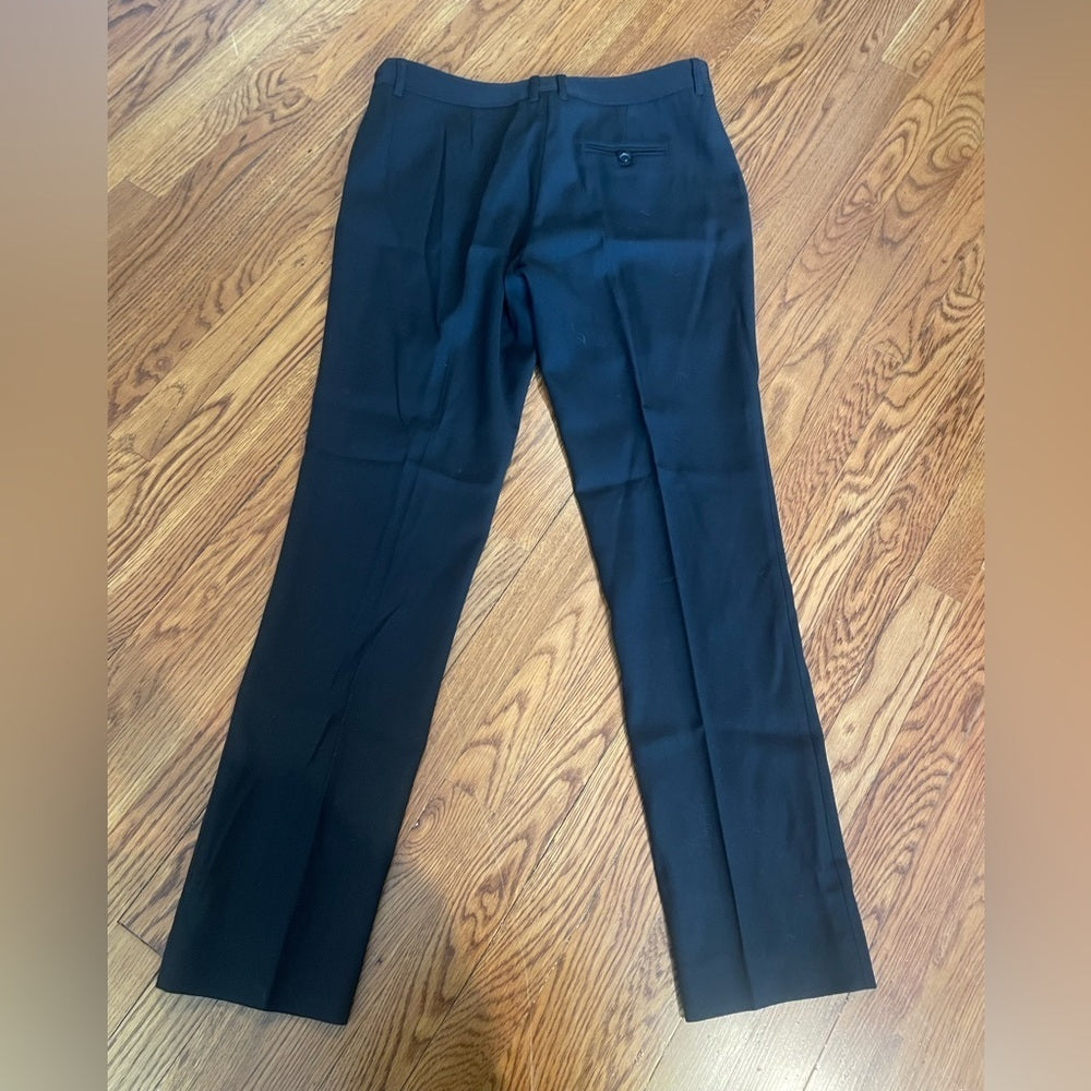 Burberry London Black Straight Leg Pants Size 12