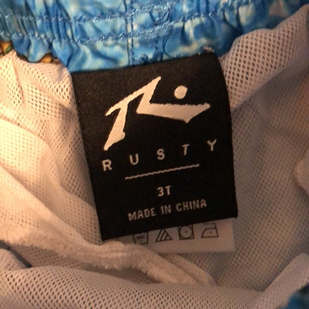 Rusty Boys Bathing Suit Size 3T