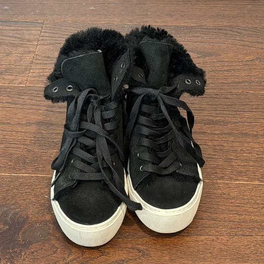 Ugg Women’s Black Lace Up Boots Size 6