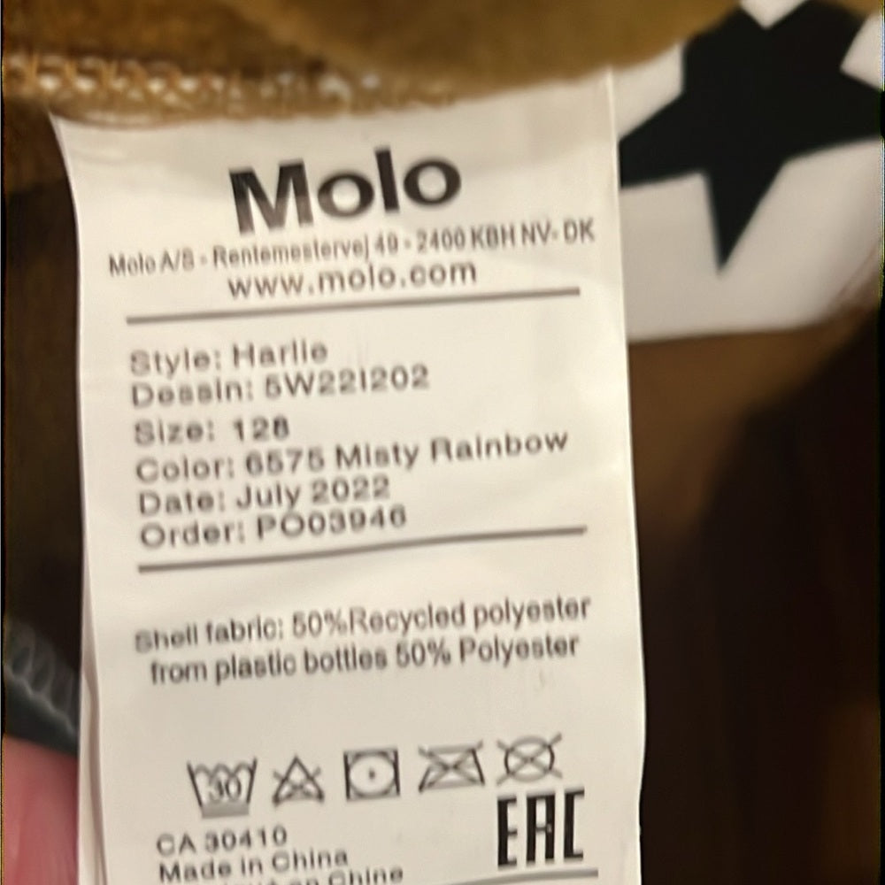 NWT Molo Kids Multi-Color Pants Size 8