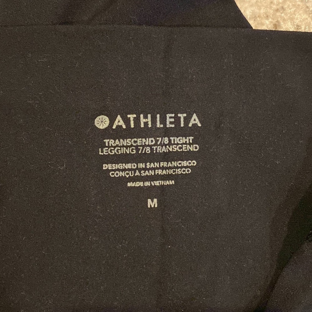 Athleta Girl Black Leggings Size Medium