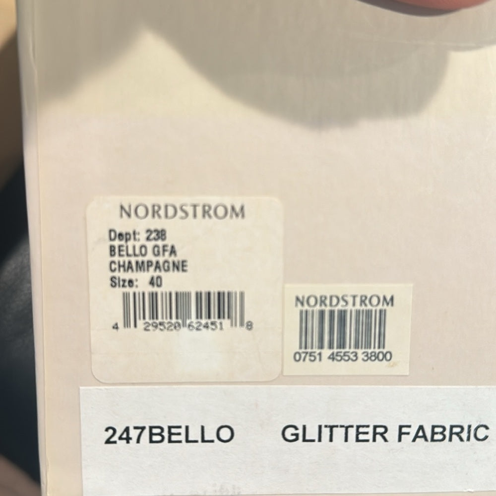 Jimmy Choo Women’s Bello Champagne Wedges Size 40/9.5