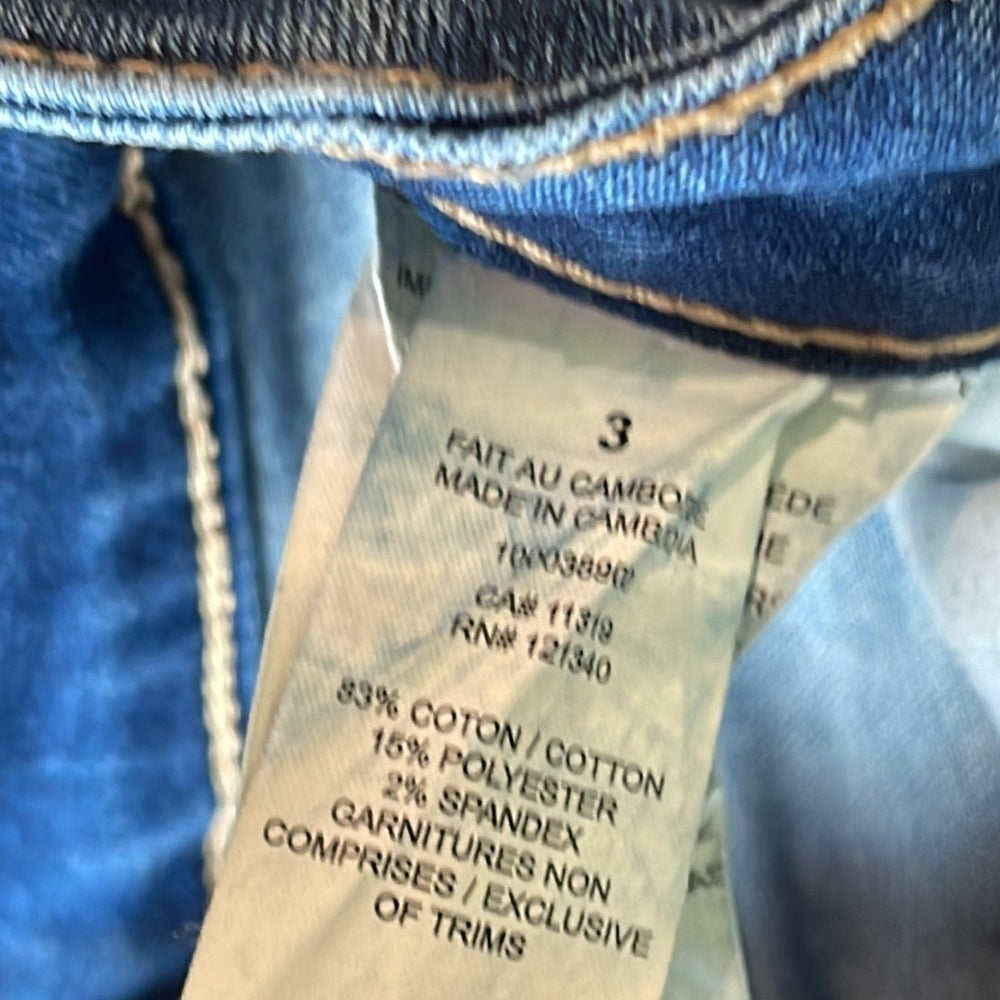 Garage Juniors Girls Skinny Jeans Size 3