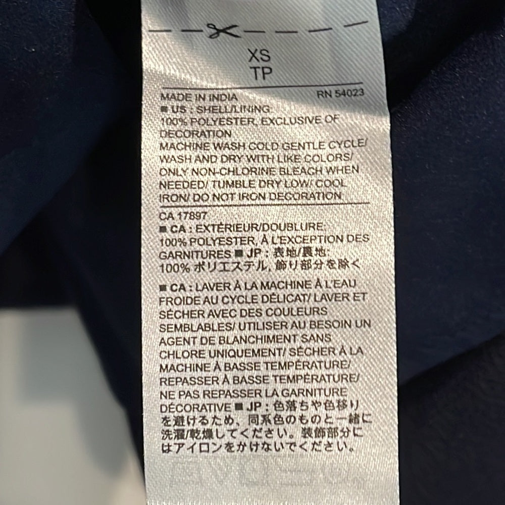 Banana Republic Women’s Navy Sleeveless Dress Size XS