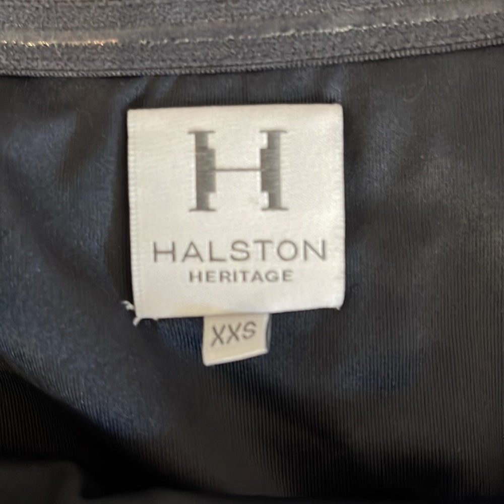 Halston Heritage Nylon Long Dress Size XXS