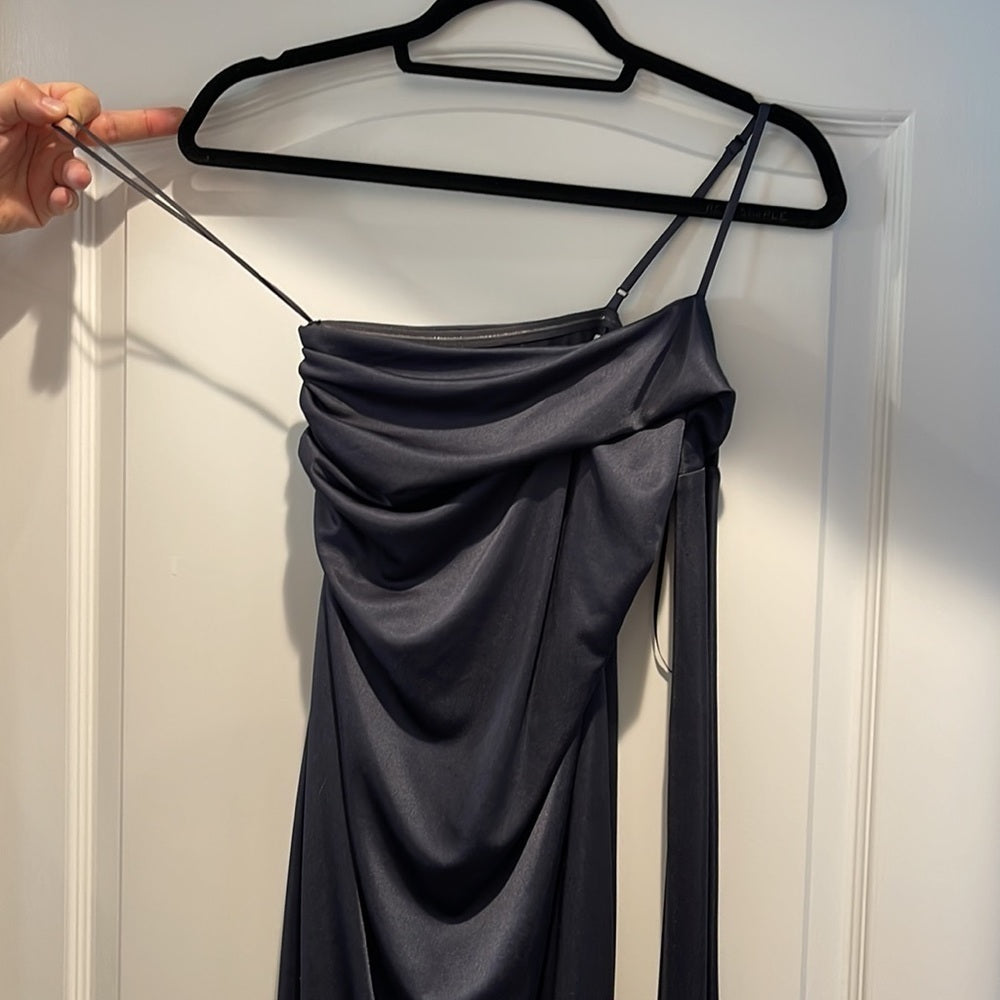 Halston Heritage Nylon Long Dress Size XXS