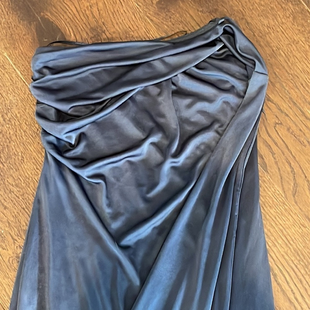 Halston Heritage Nylon Long Dress Size XXS