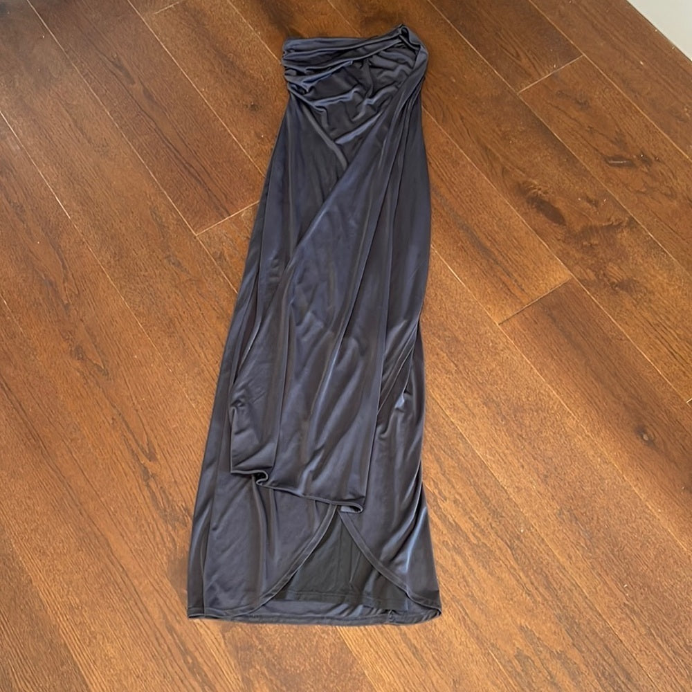 Halston Heritage Nylon Long Dress Size XXS