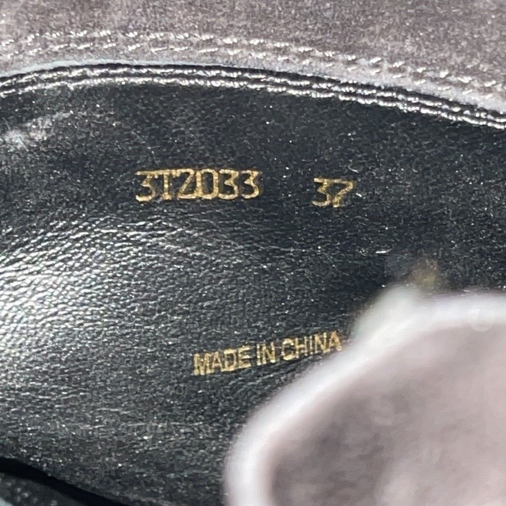 Prada Women’s Black Suede Wedge Boots Size 37/7