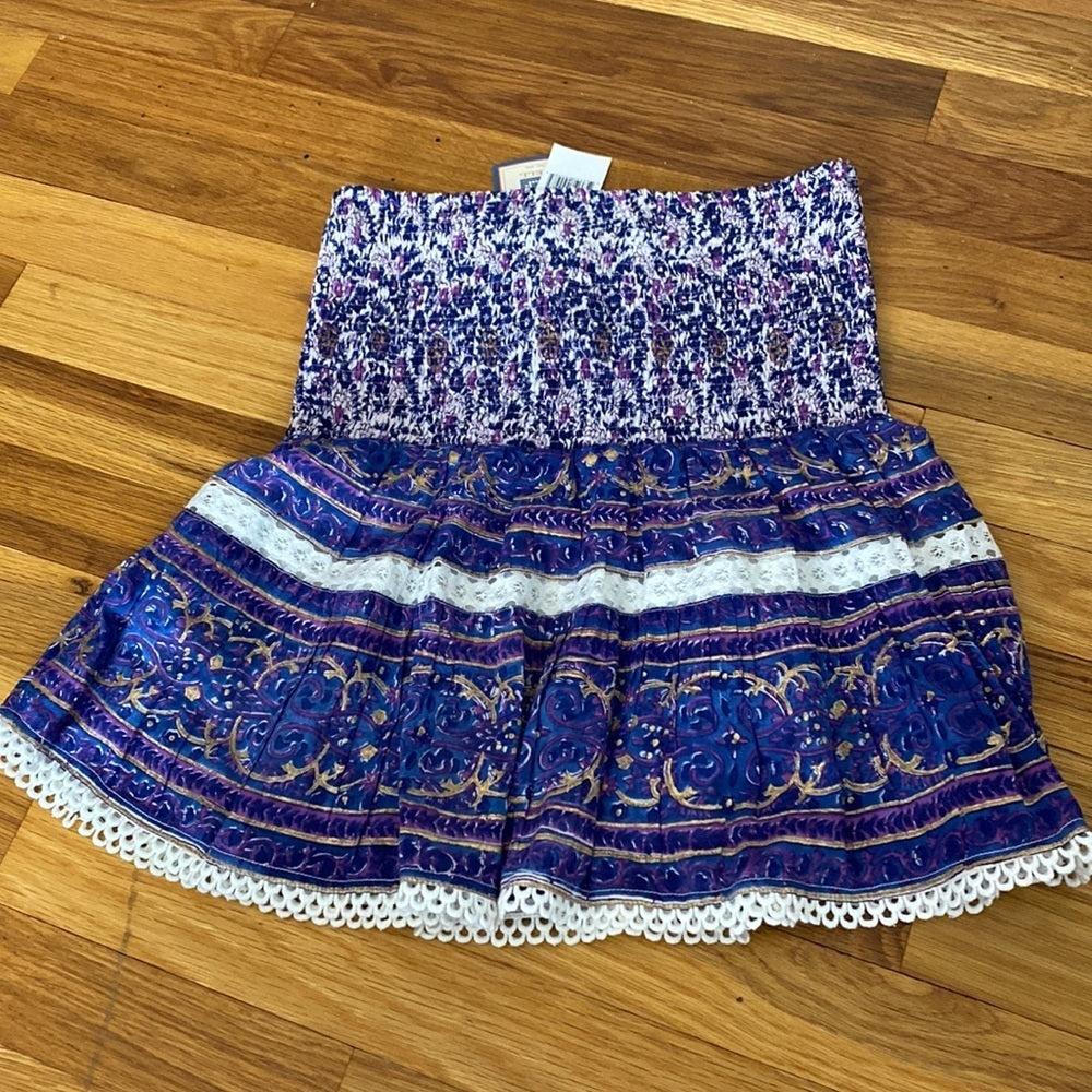 NWT Alicia Bell Women’s Purple Printed Skirt Size XS