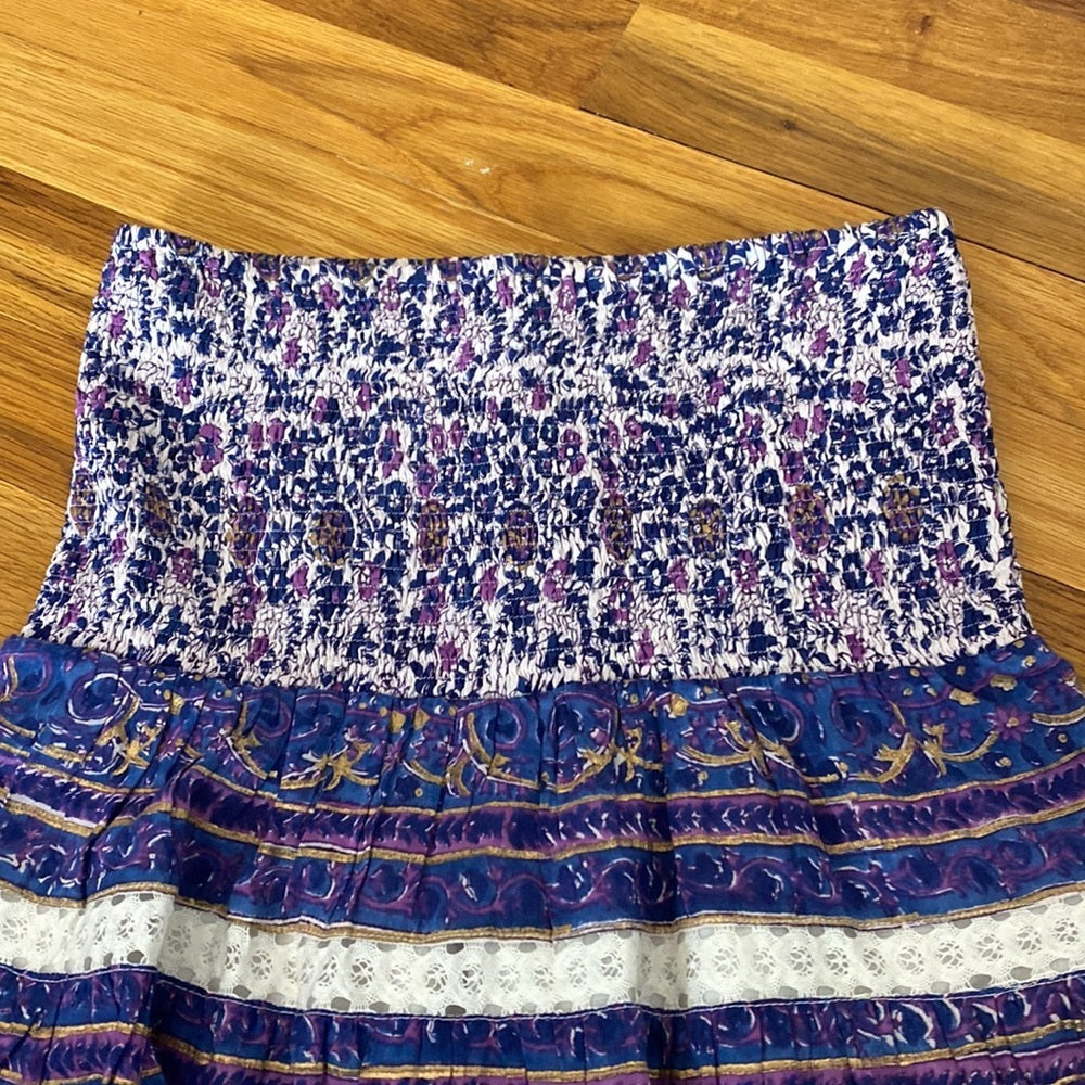 NWT Alicia Bell Women’s Purple Printed Skirt Size XS