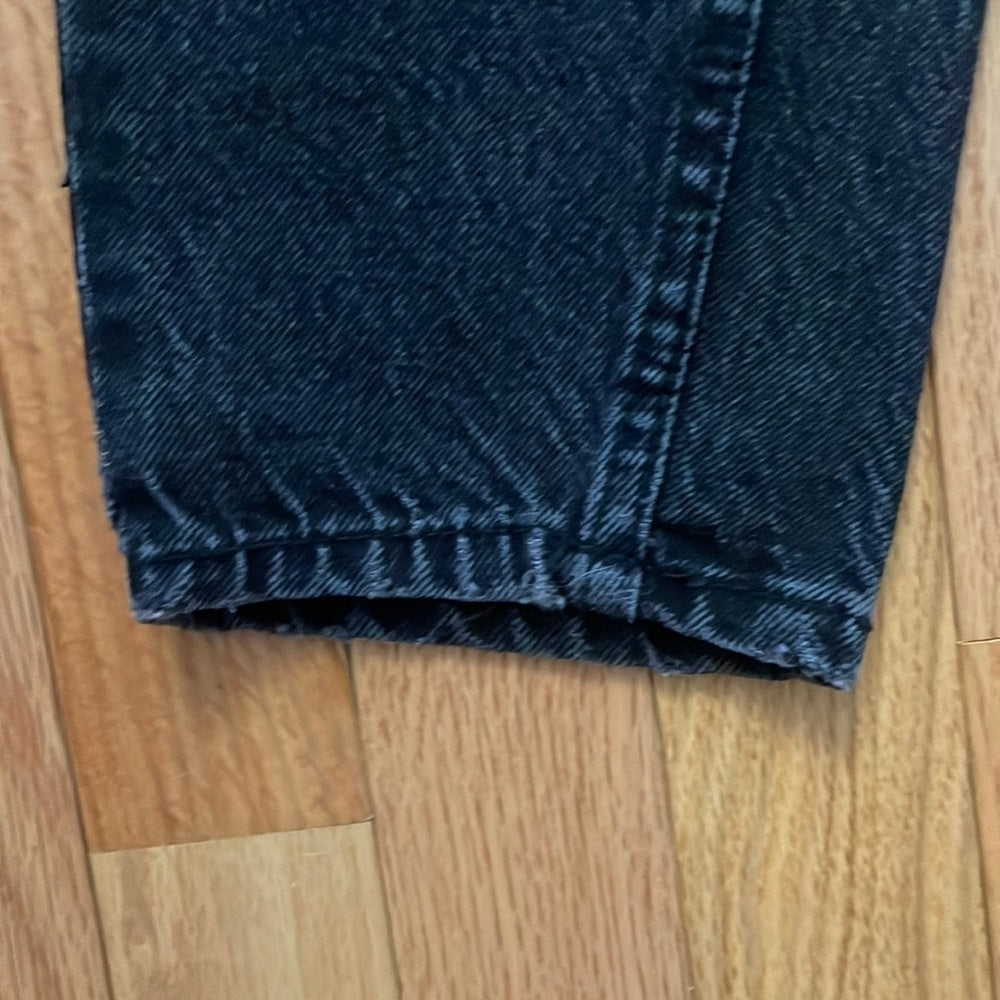 ZARA Black Denim Mom/Boyfriend Jeans Size 2