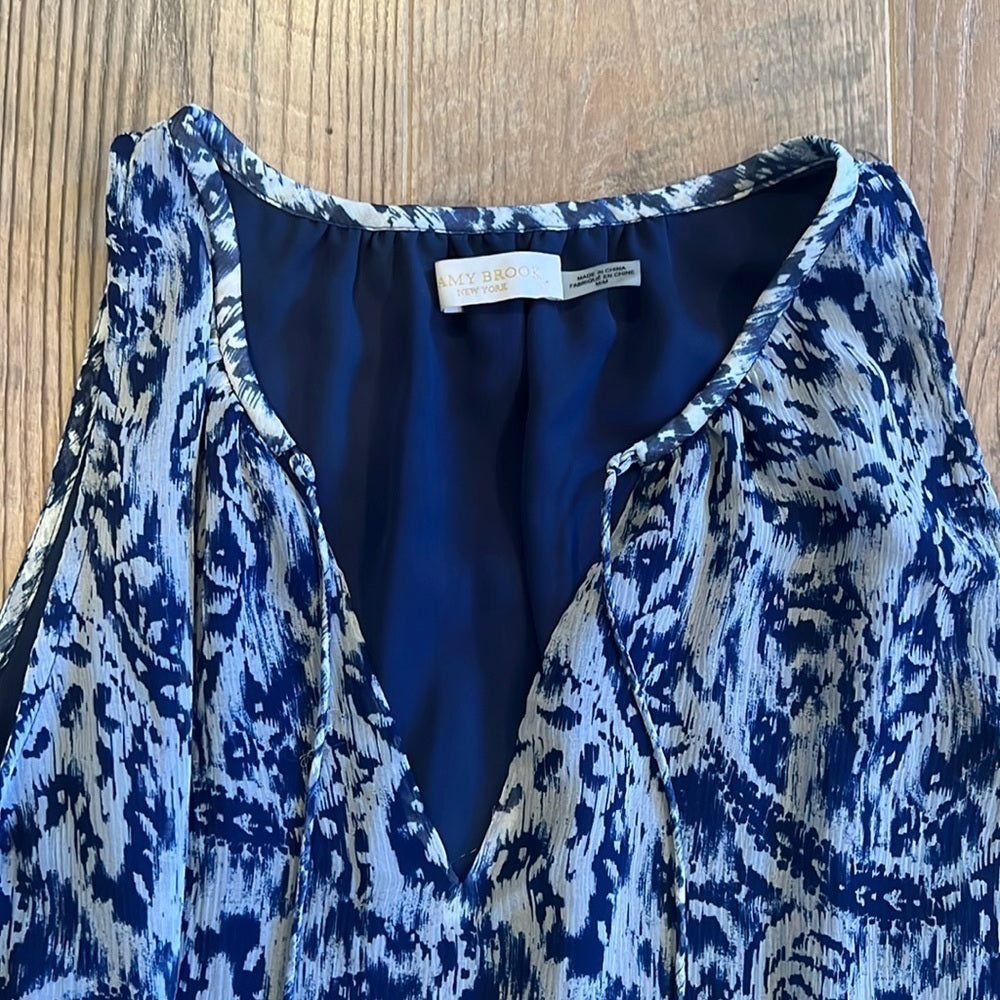Ramy Brook Woman’s Blue Tank Size Medium