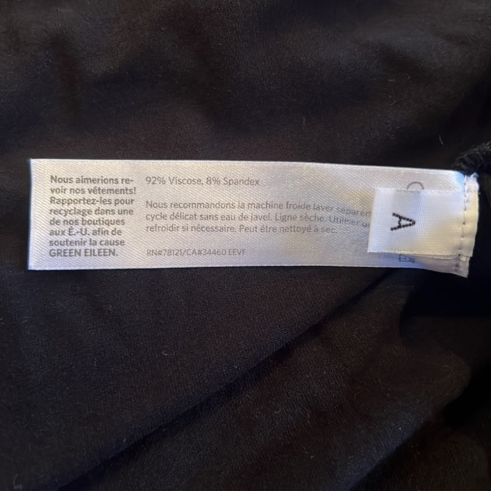 Eileen Fisher Woman’s Black Dress Size Medium