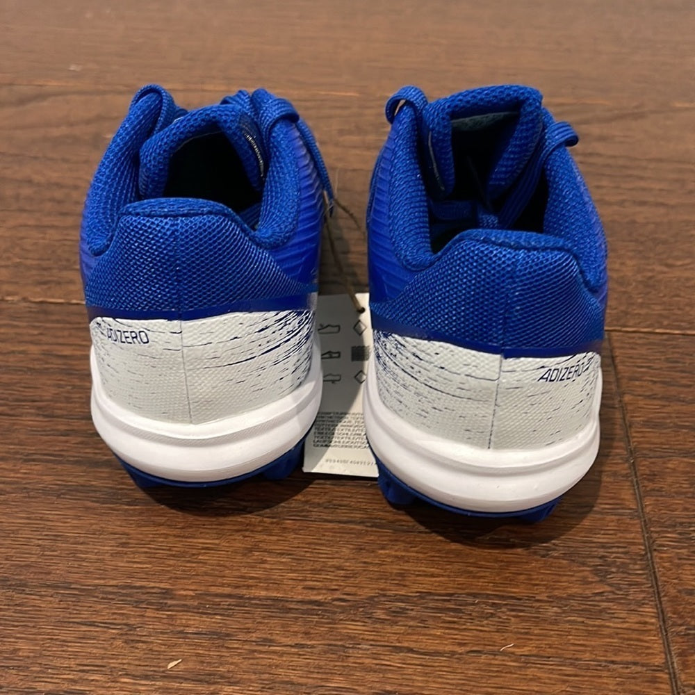 Adidas Boys Blue Afterburner 8 Baseball Cleats Size 13