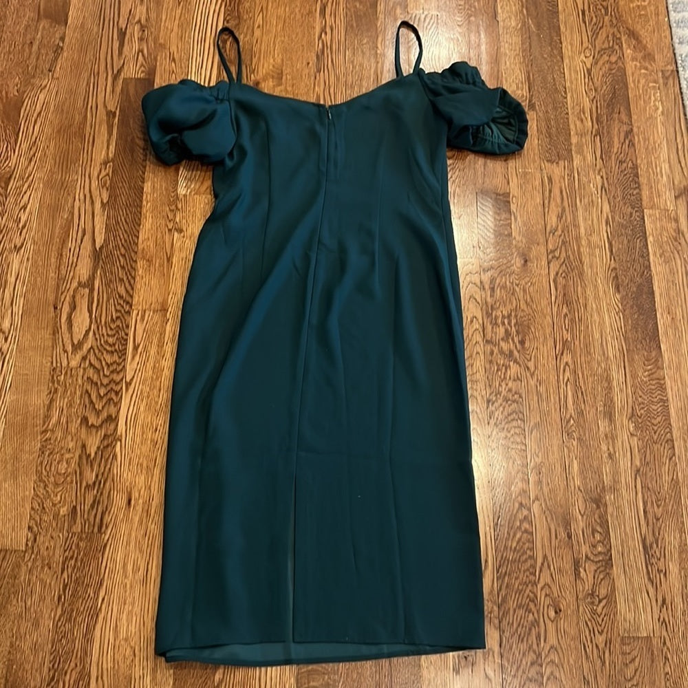 NWT Club Monaco Woman’s Green Dress Size 10