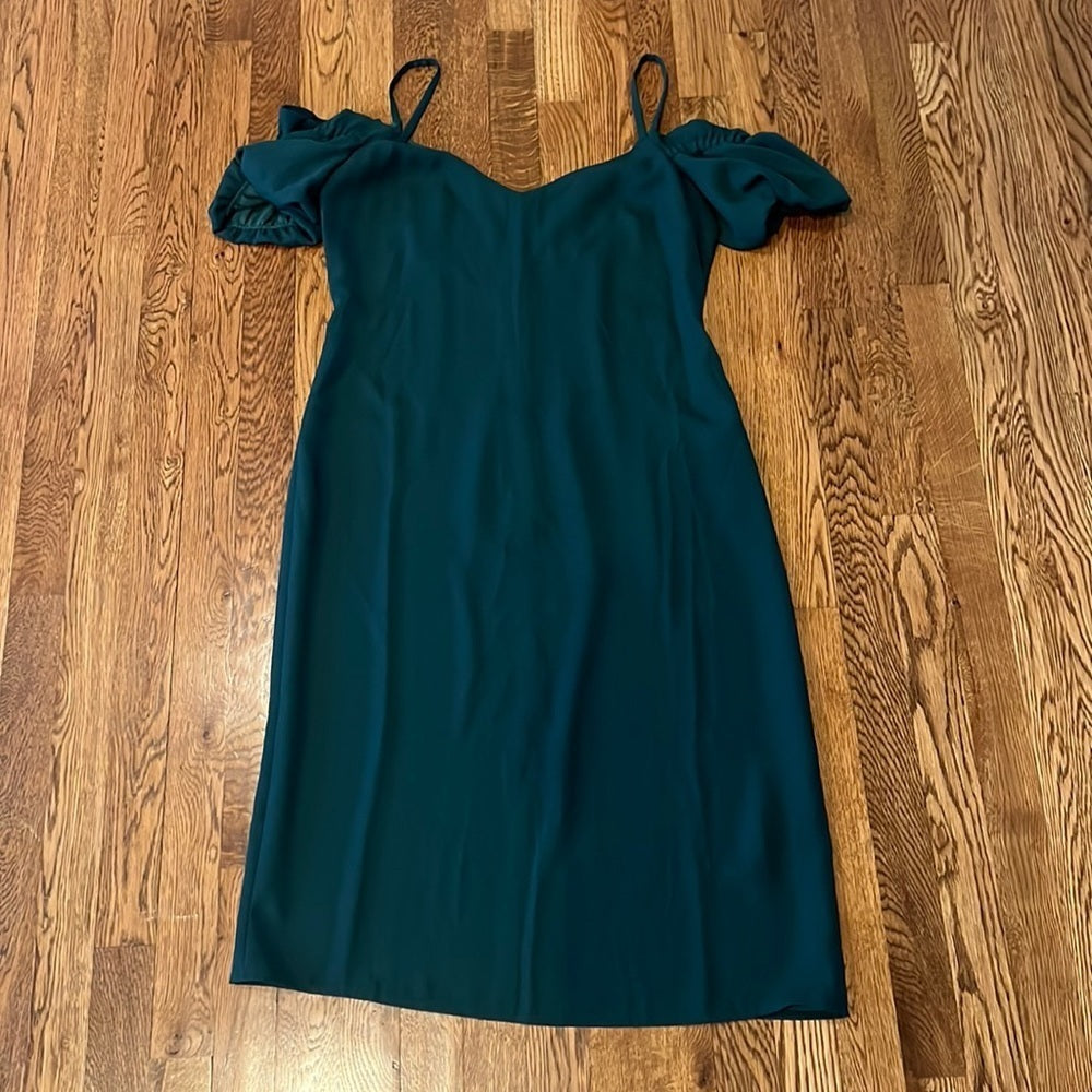 NWT Club Monaco Woman’s Green Dress Size 10