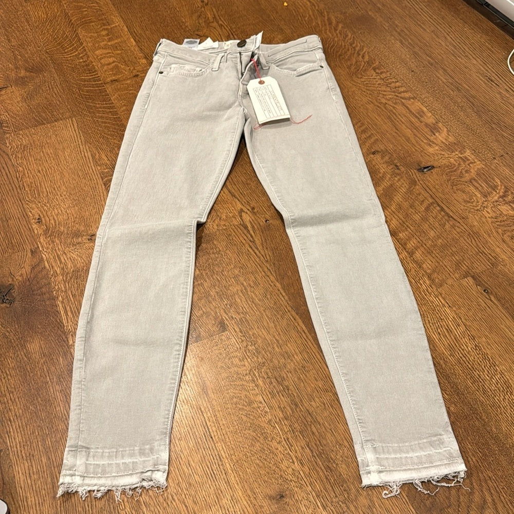 NWT Current Elliot Women’s Skinny Jeans Grey Size 26