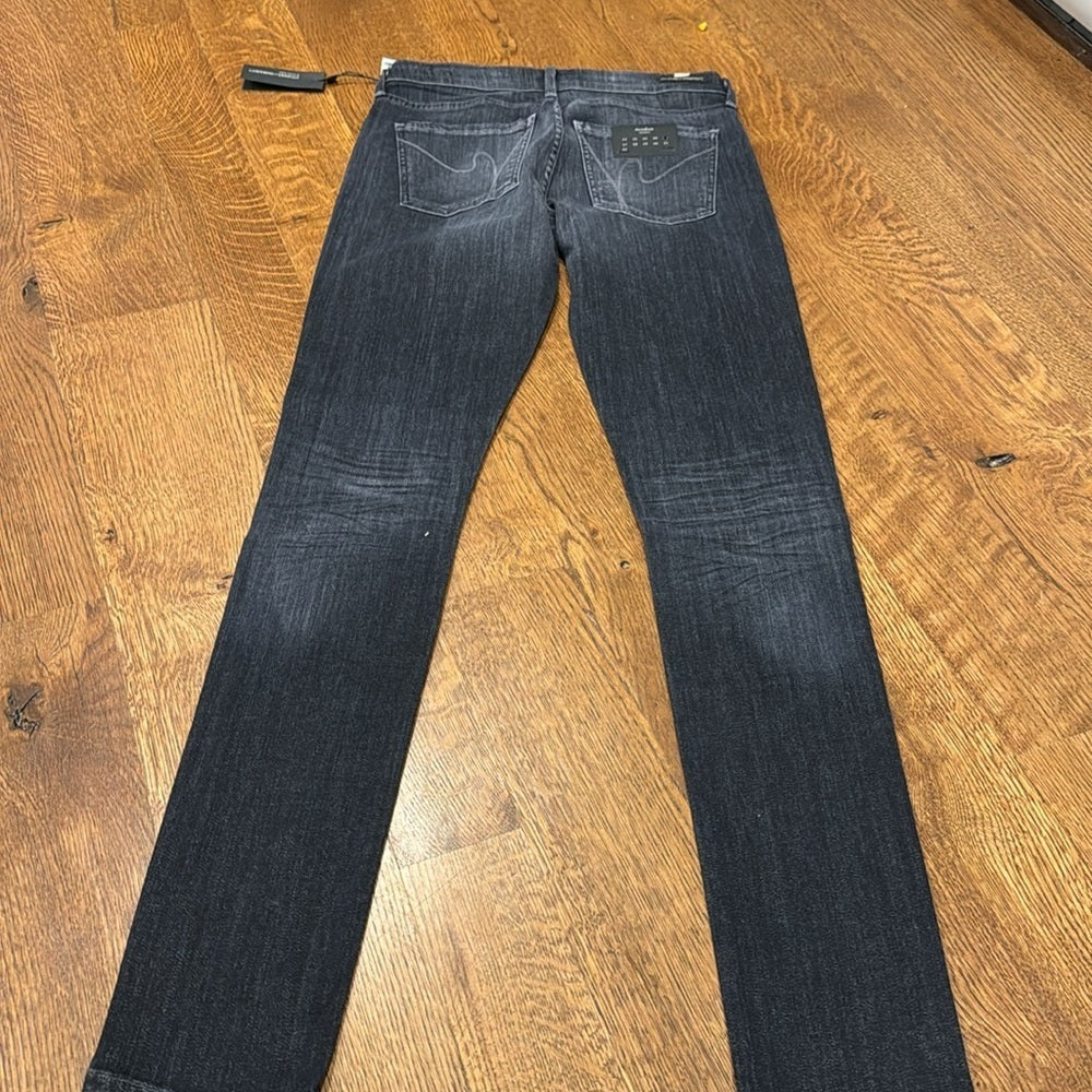 NWT Citizens of Humanity Women’s Skinny Jeans Black Size 26
