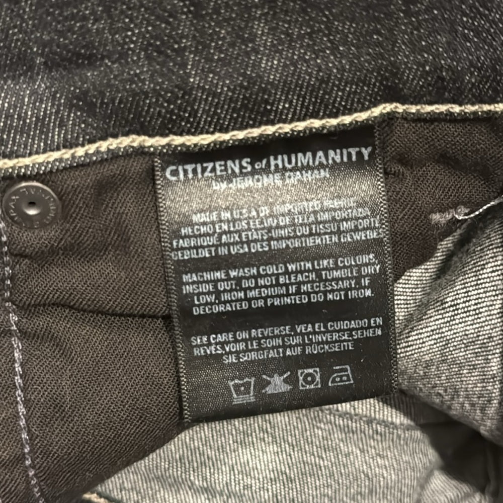 NWT Citizens of Humanity Women’s Skinny Jeans Black Size 26