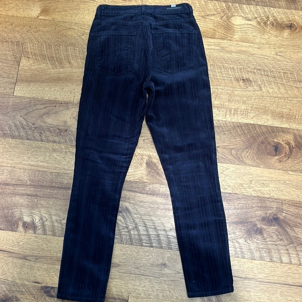 Citizens Of Humanity Women’s Navy Blue High Rise Slim Ankle Jeans Size 24