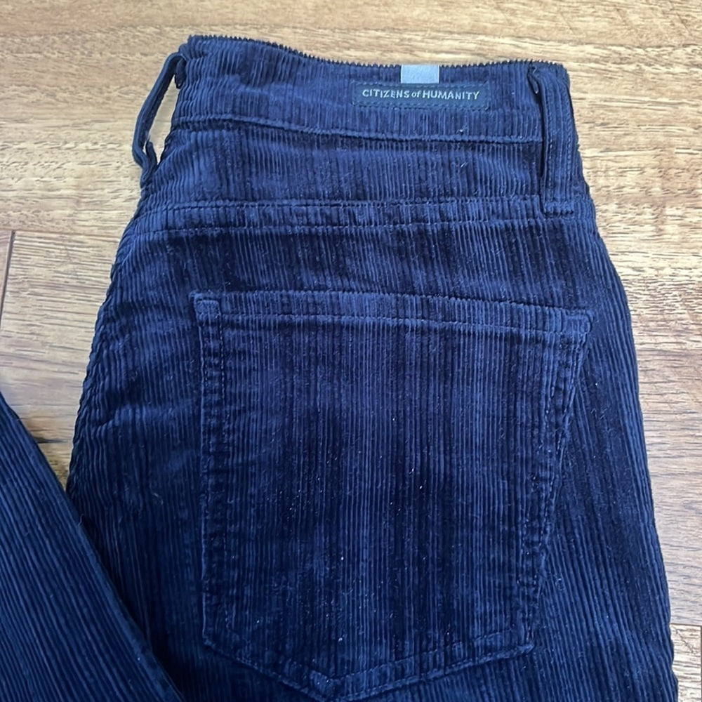 Citizens Of Humanity Women’s Navy Blue High Rise Slim Ankle Jeans Size 24