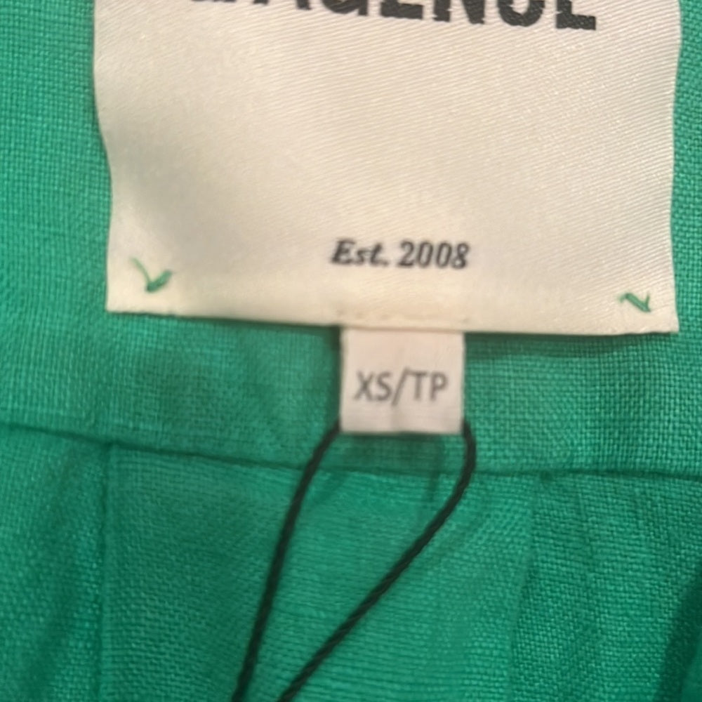 NWT L’Agence Women’s Green Maxi Dress Size XS