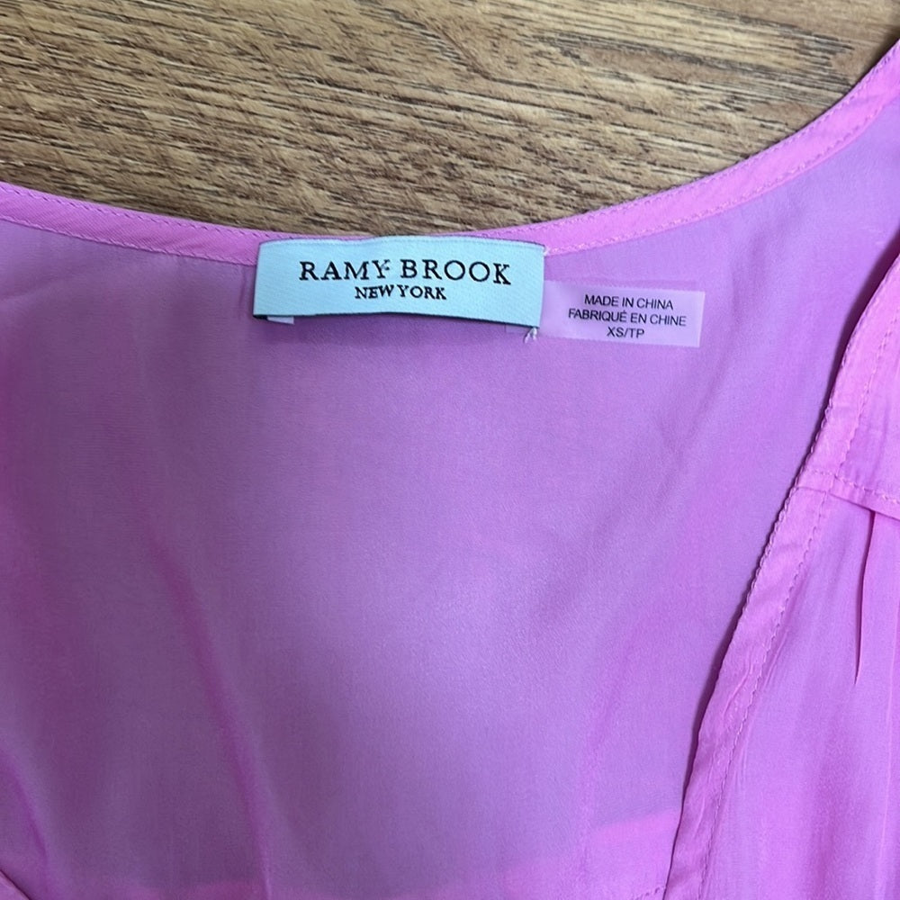 Ramy Brook Women’s Pink Flowy Dress Size XS
