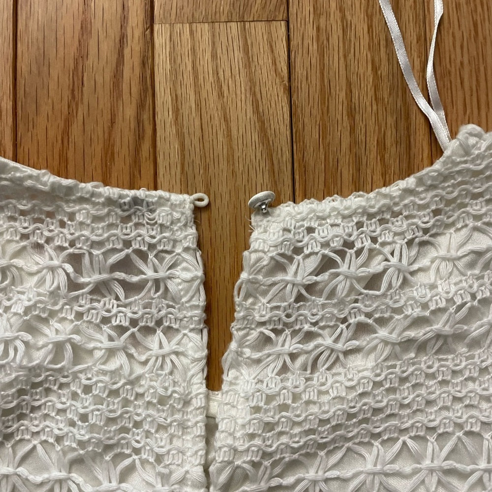 H&M White Lace Dress Size Small