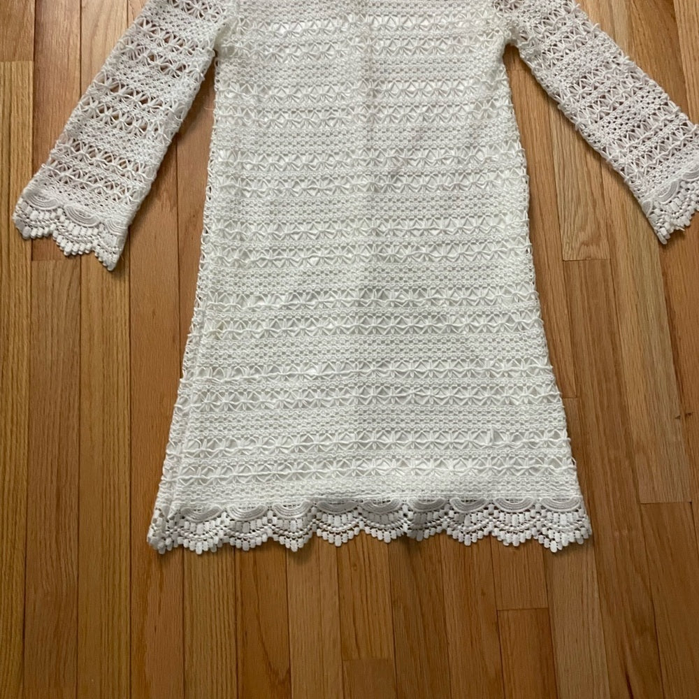 H&M White Lace Dress Size Small