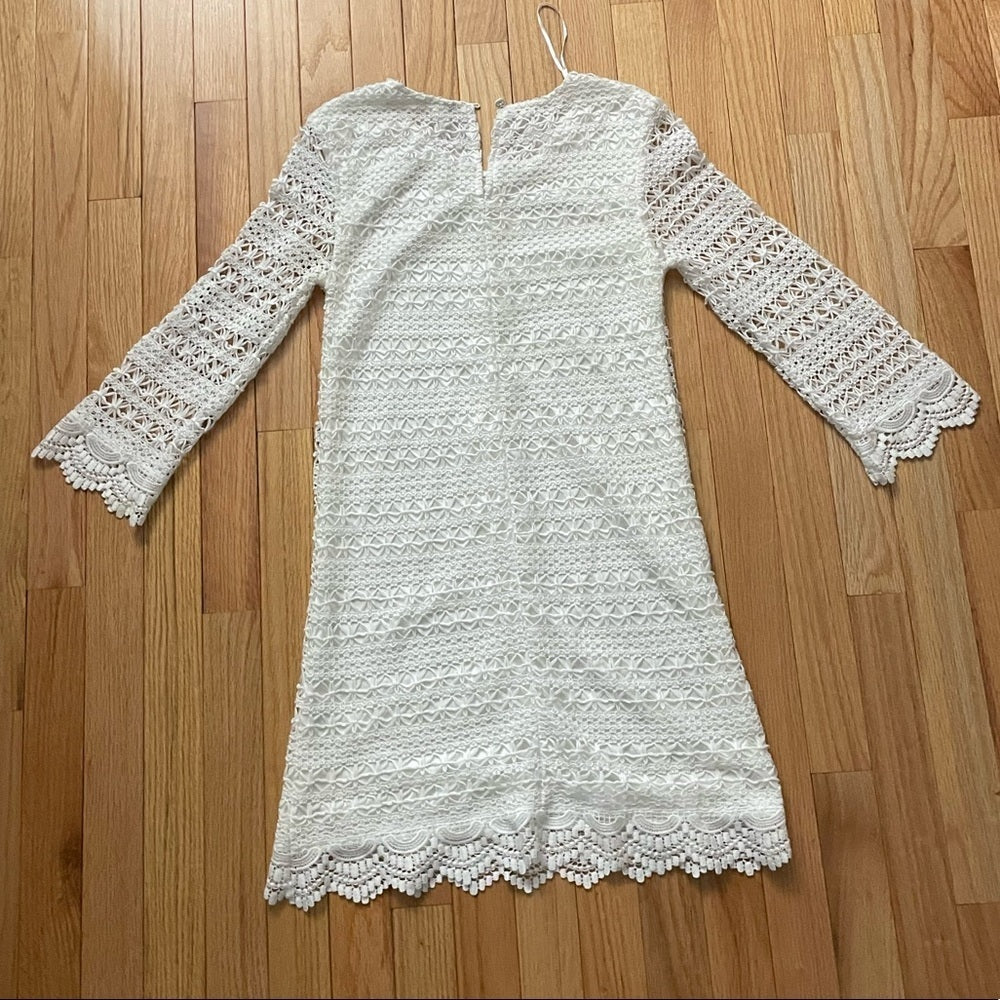 H&M White Lace Dress Size Small
