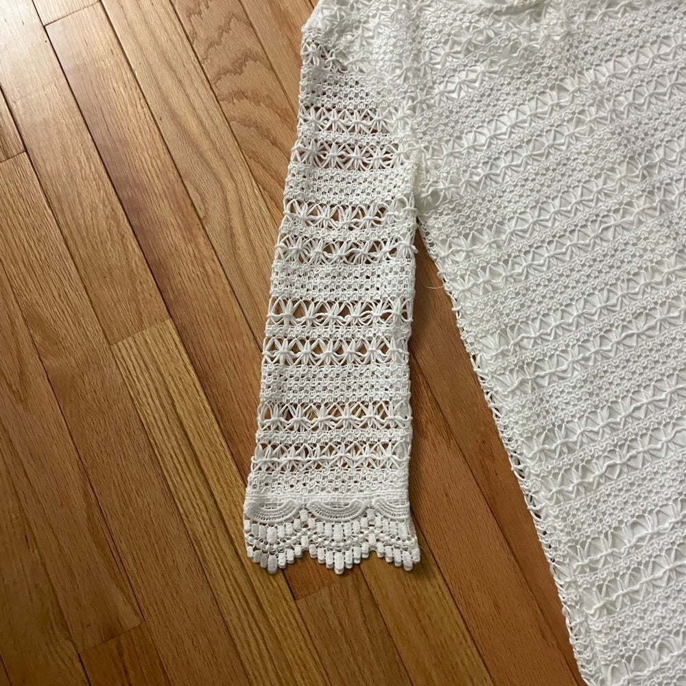 H&M White Lace Dress Size Small