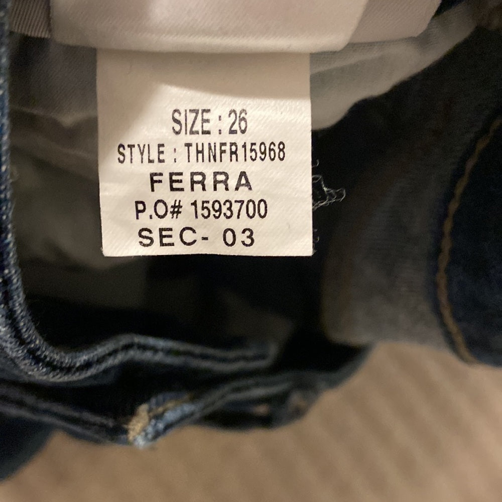 Women’s Joes jeans. Denim blue. Size 26