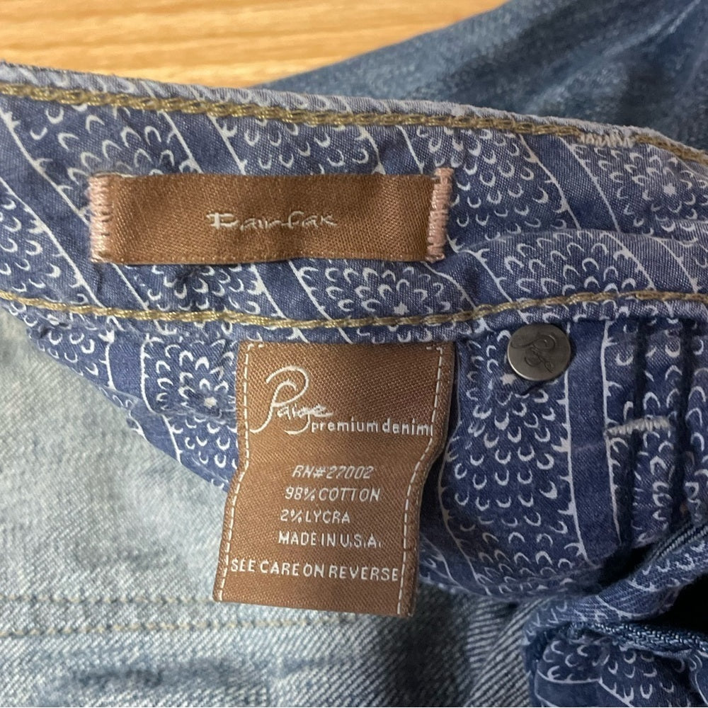 Paige Women’s Blue Short Jeans Size 26