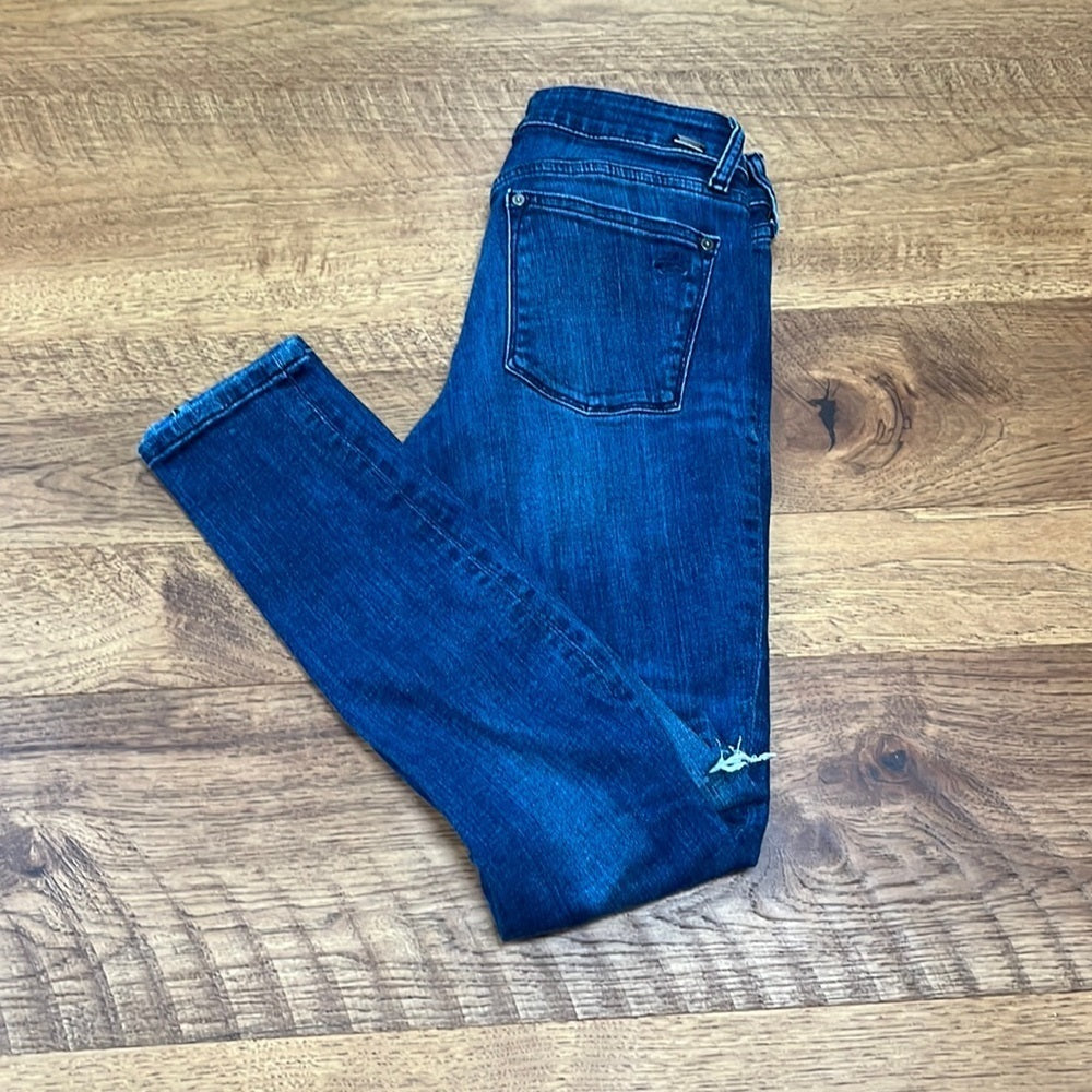 DL1961 Women’s Emma Power Legging Denim Ripped Jeans Size 25