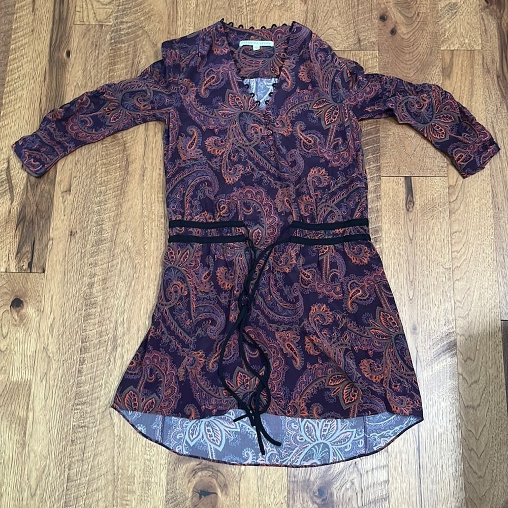 Veronica Beard Women’s Silk Colorful Print Dress Size 4